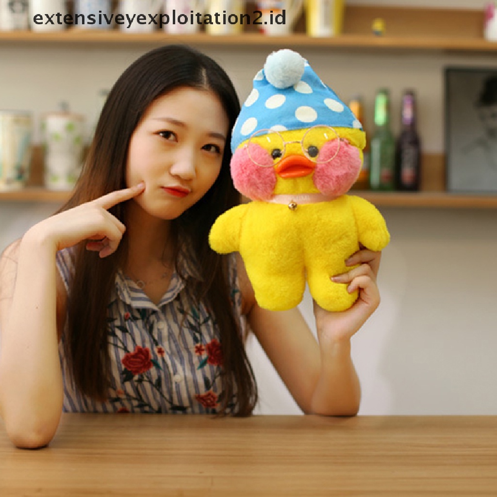 Mainan Boneka Plush Bebek Kuning / Bebek Kecil 30cm Gaya Korea Untuk Anak