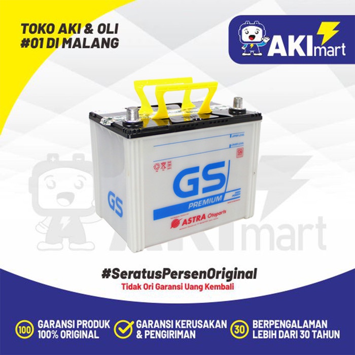 GS Astra Premium 58024 Aki basah