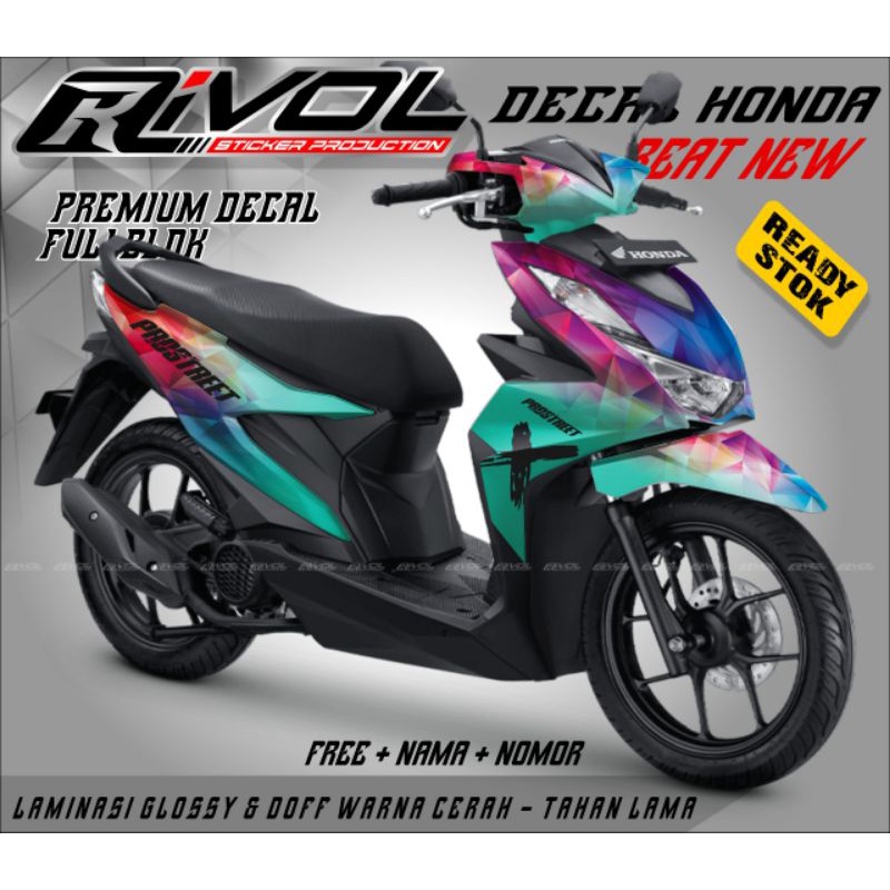 Decal Beat Street New 2021 Full Body Sticker Motor 2020 Modif Sticker Vareasi Aksesoris 2020