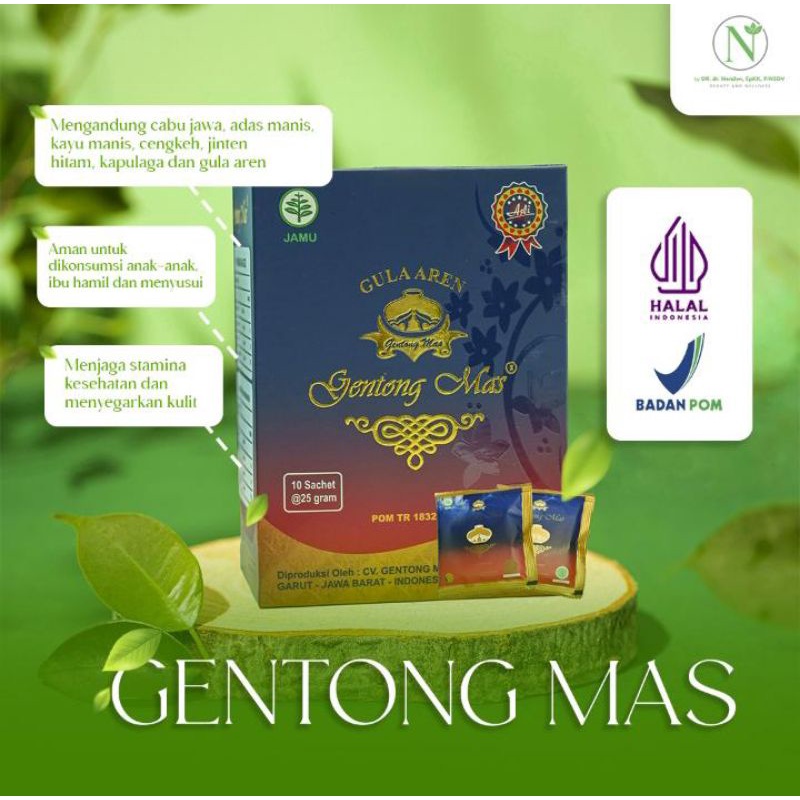 

GENTONG MAS MINUMAN GULA AREN REMPAH IMMUNE BOOSTER |N CLINIC|