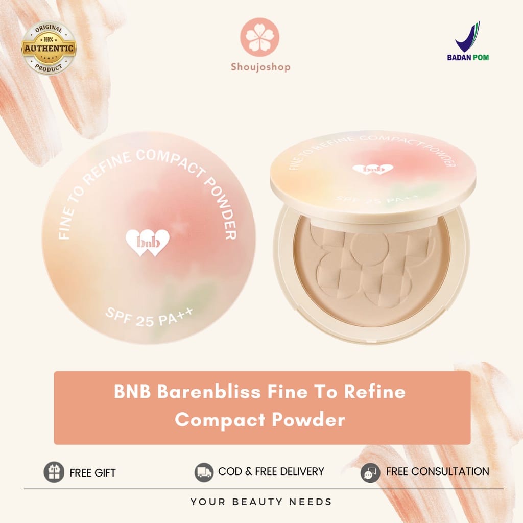 ✿ELYSABETHME✿  BNB BARENBLISS korean korea bloommatte COMPACT POWDER | BEDAK PADAT kpop serapminyak di wajah two way cake TWC