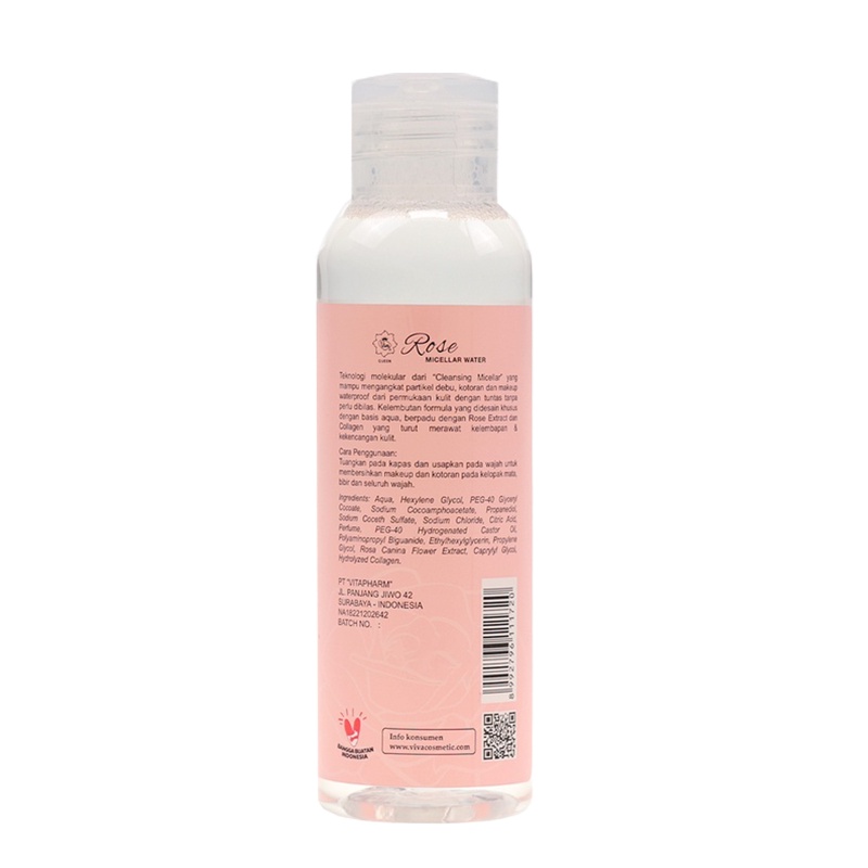 VIVA QUEEN MICELLAR ROSE WATER 100ML || MICELLAR WATER || MAKEUP REMOVER DAILY CLEANSER
