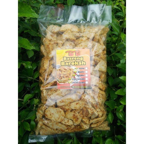 

100gr Basreng daun jeruk asli kriuk