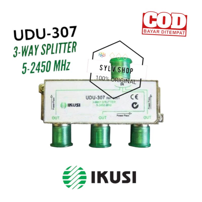 0SPLITTER 3 WAY MERK IKUSI UDU-307  /SPLITER IKUSI UDU- 307 3 WAY/SPLITTER