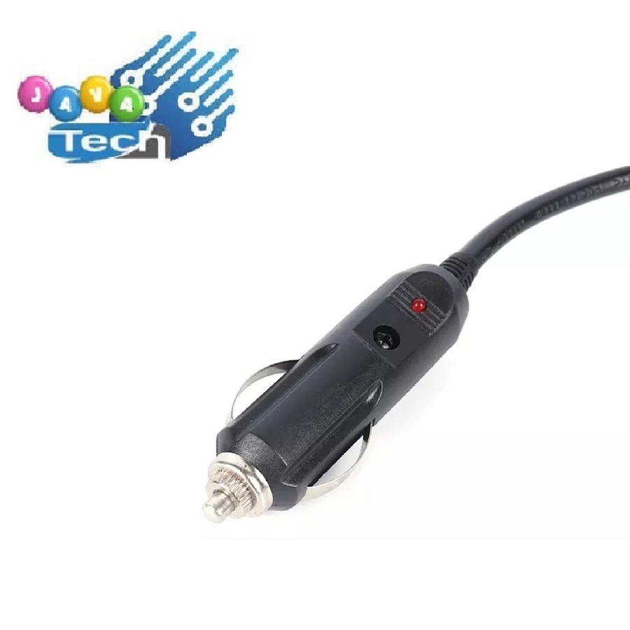 Kabel Adapter Soket Lighter Mobil to Jack DC Konektor Male 5.5 x 2.1mm