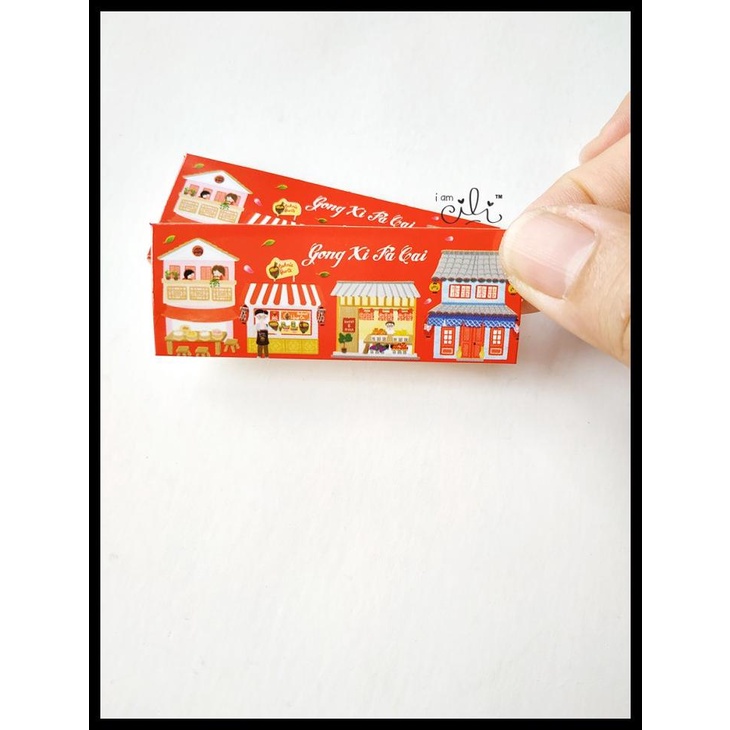

(Scny17) Stiker Mini 7X2.5 Cm Seal Box Paperbag Imlek Sincia Cny