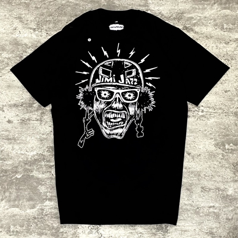 NOOV MUSIC Tshirt Baju Kaos Jimi Jazz - Slowly We Ride Tshirt - Black | Official Merchandise