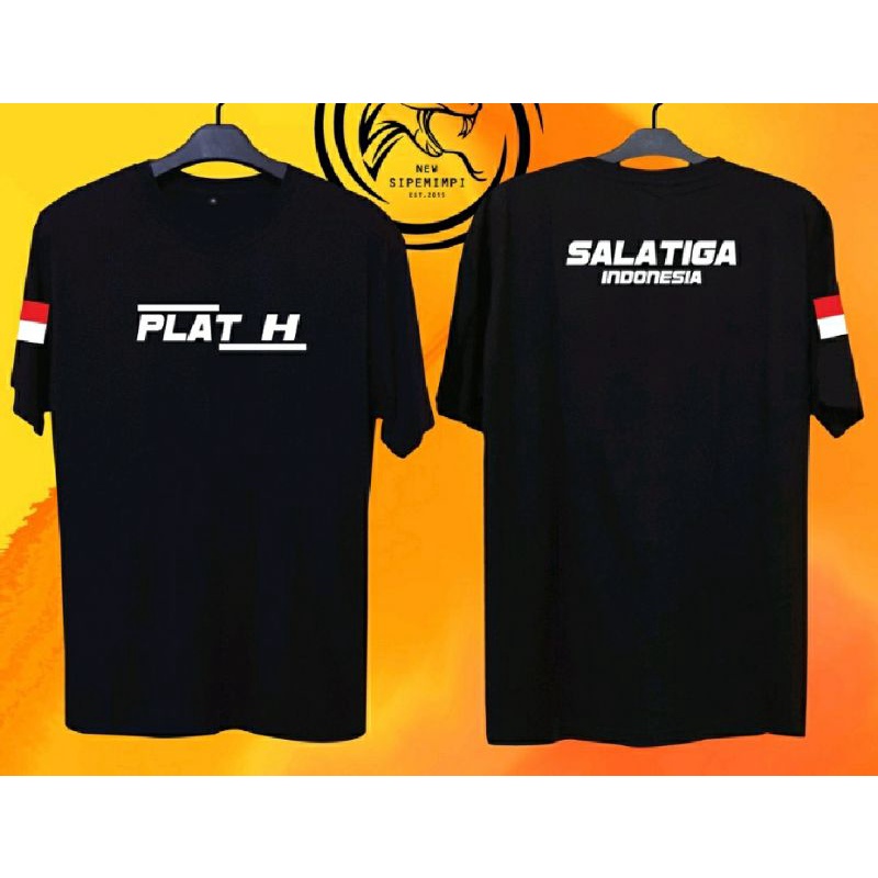 KAOS PLAT H SALATIGA INDONESIA // KAOS KOTA SALATIGA