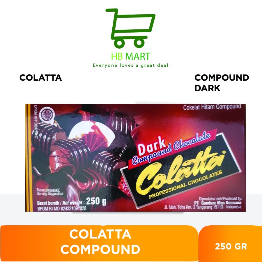 

Colatta Dark Compound Chocolate 250gr