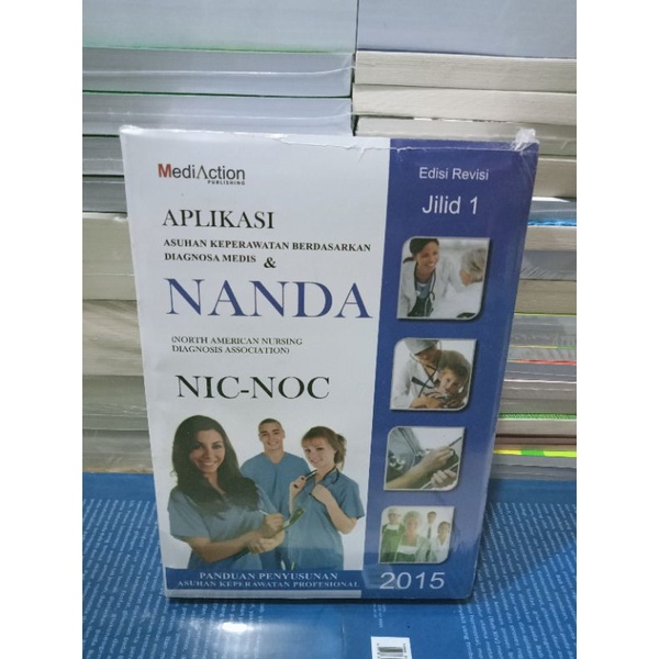 Paket 3 Buku Aplikasi Nanda & Nic Noc 2015 jilid 1,2,3 Termurah