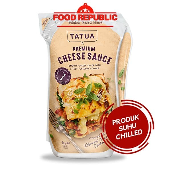 

TATUA PREMIUM CHEESE SAUCE 1 KG IMPORT NEWZEALAND TANPA PEWARNA BUATAN