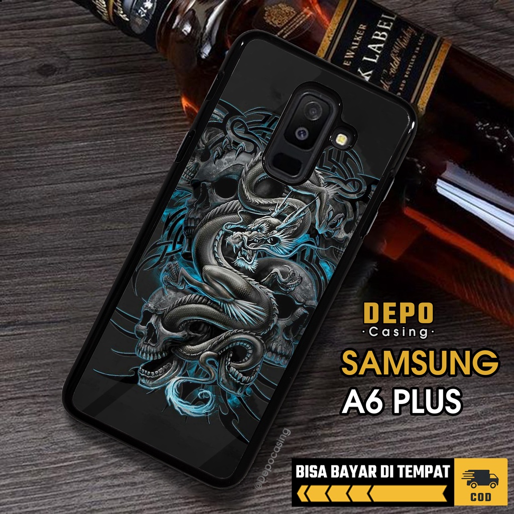 Case Samsung A6 Plus Case Samsung A6 Plus Depo Casing [DRGN] Casing Hp Custom Case Aesthetic Kesing 