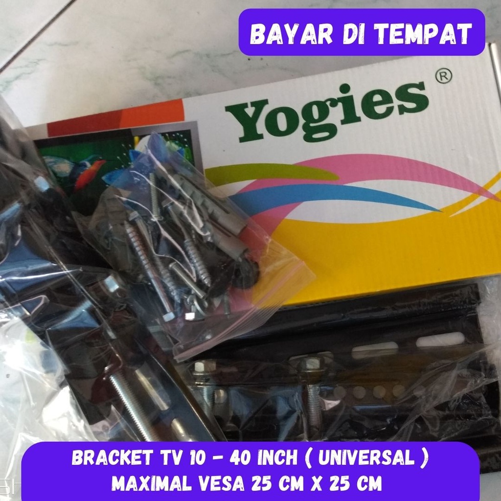 BRACKET TV 37 INCH - BRACKET TV 29-37 INCH - BRACKET TV UKURAN S - BRACKET TV UNTUK SEGALA MERK TV /