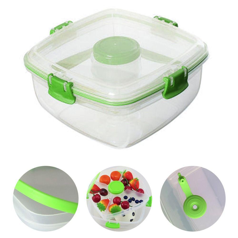 R-FLOWER Lunch Box Microwavable Piknik Camping Wadah Makanan