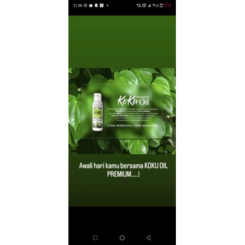 minyak koku oil herbal premium