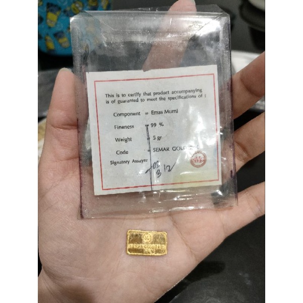 logam semar gold 24k 5gr