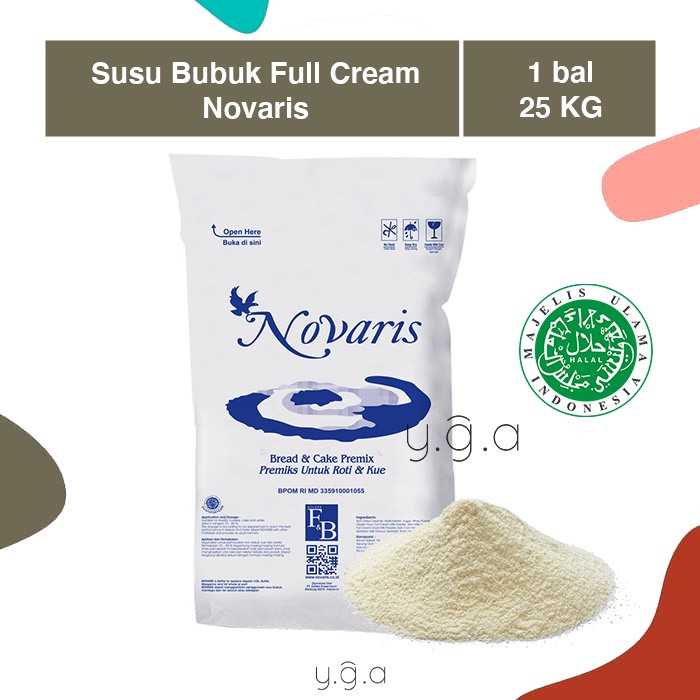 

NOVARIS Susu Bubuk Full Cream 25KG