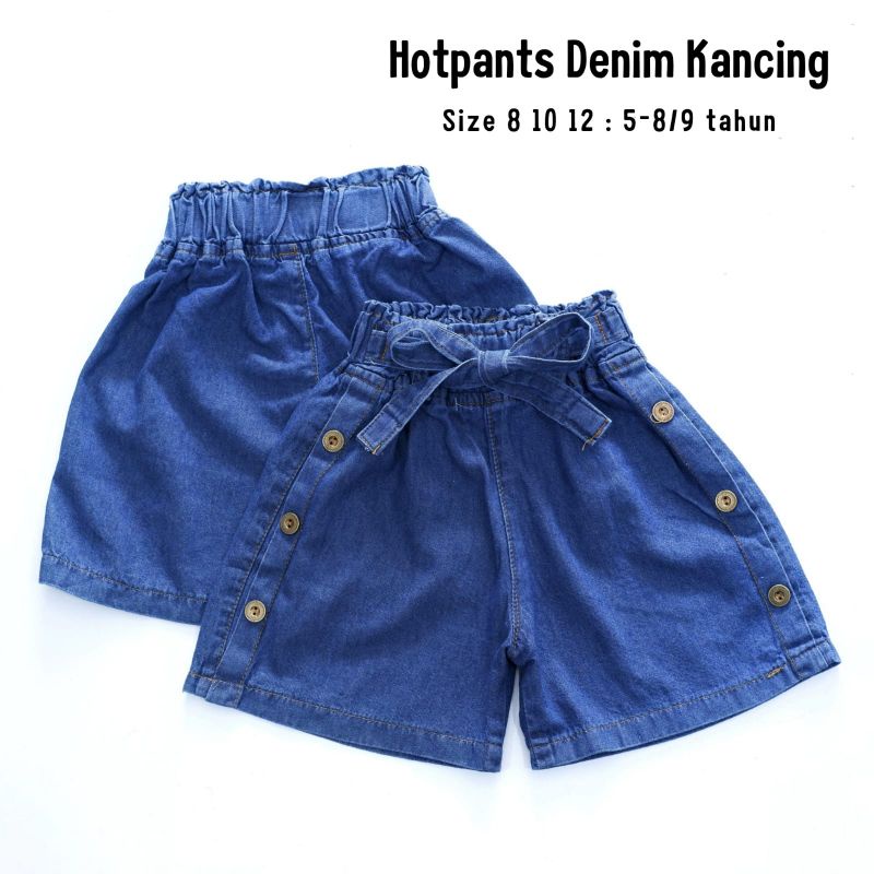 Hotpants Anak KIMI Celana Pendek Jeans Anak Perempuan Cewek