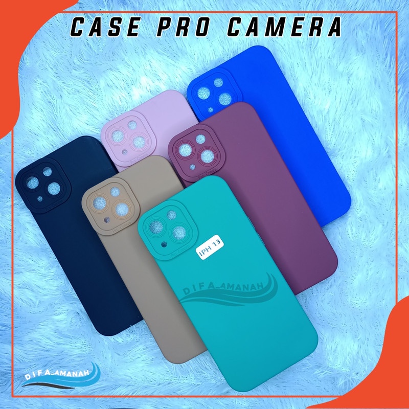 CASE IPHONE 13 Softcase case pro camera macaron bahan tebal di jammin sesui foto master soft case pro camera