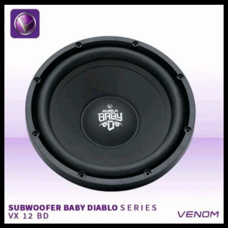 Jual Subwoofer Venom Baby Diablo Vx 12 Bd / Subwoofer 12 Inch Venom Shopee Indonesia
