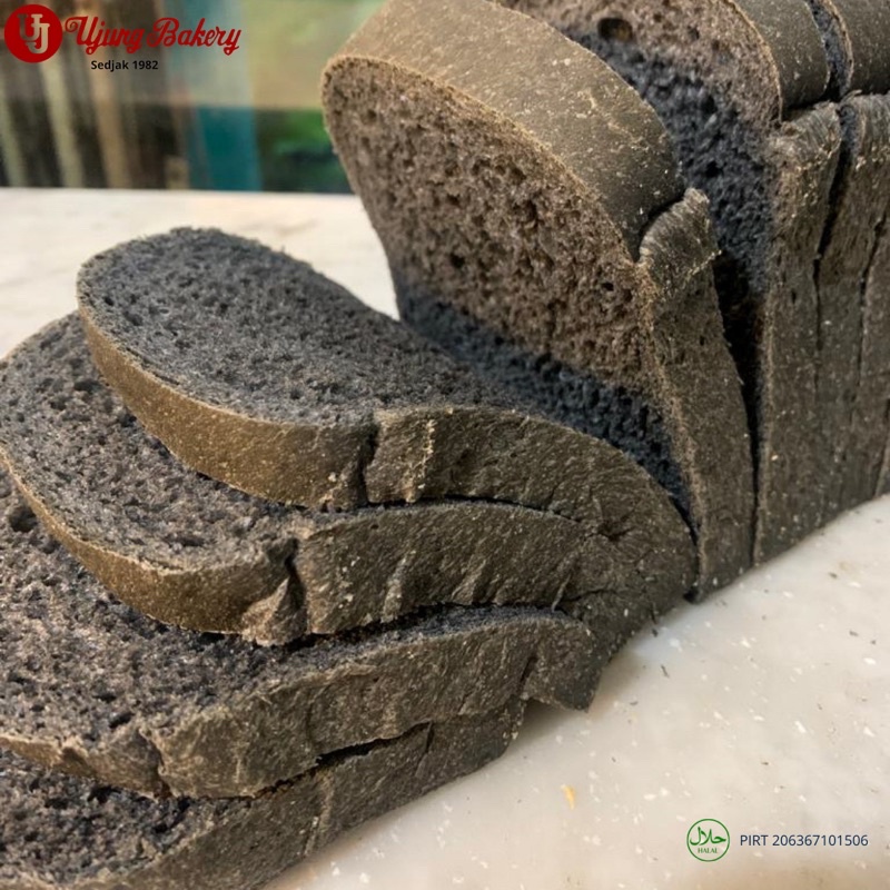Roti Tawar Hitam | Bamboo Charcoal | 5 pcs | Toast