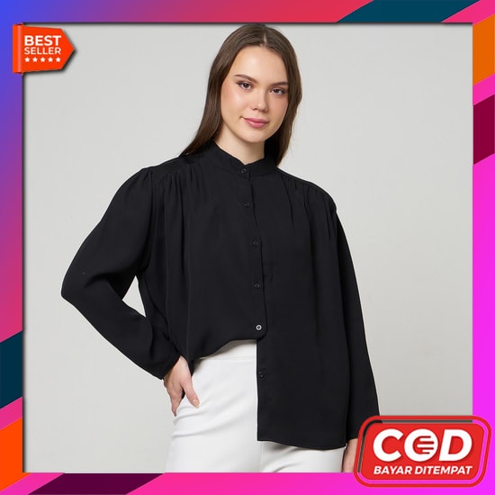 Promo Viral Kemeja Batwing Polos Baju Terbaru Viral Tik Tok Baju Terbaru Kemeja Linen / Kemeja Linen