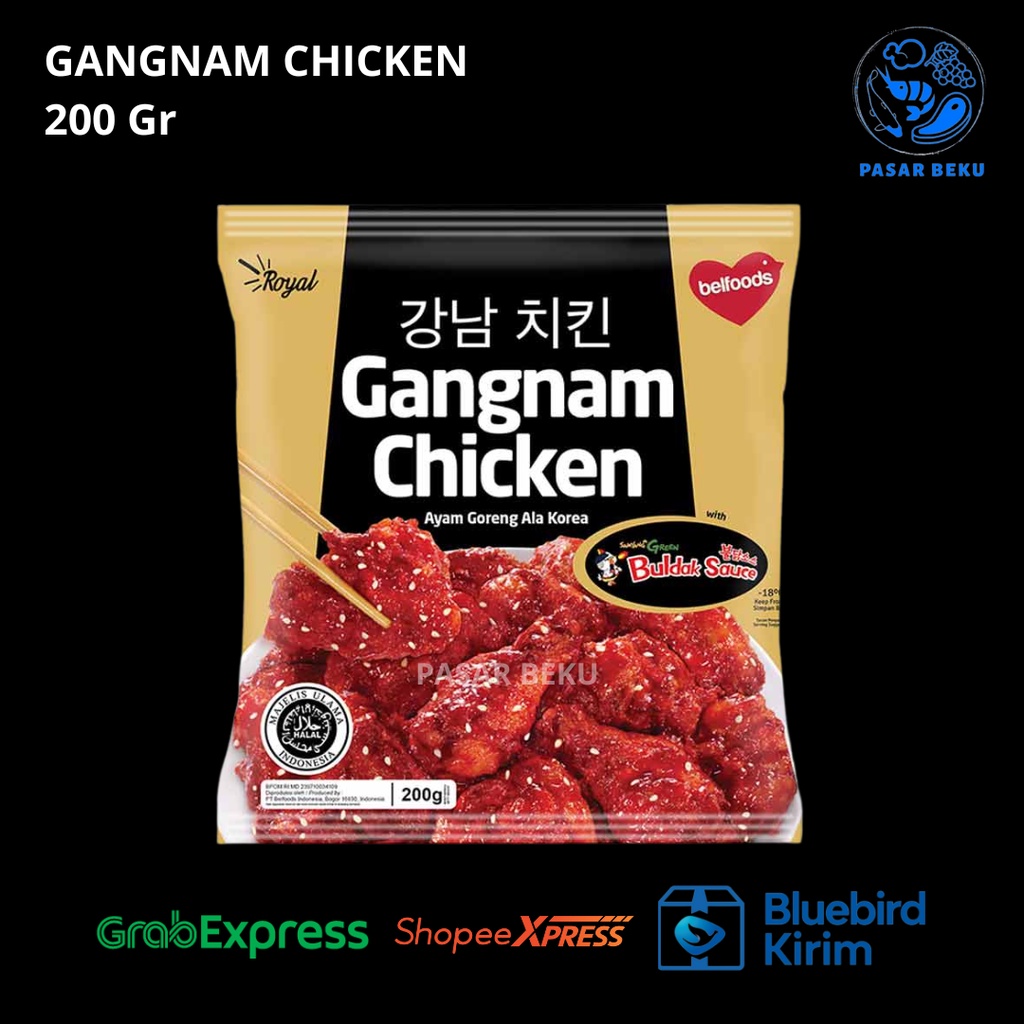 

Gangnam Chicken Ayam Goreng Ala Korea 200gr Frozen Food Pasar Beku Padang