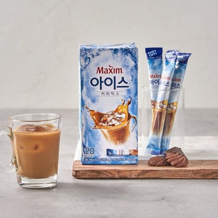 

KOPI INSTANT IMPORT KOREA/ MAXIM ICE COFFEE MIX ISI 20 STICK BPOM