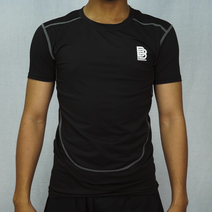 COMPRESSION SHORT SLEEVE SHIRT / COMPRESSION SHORT SLEEVE SHIRT FREE ONGKIR
