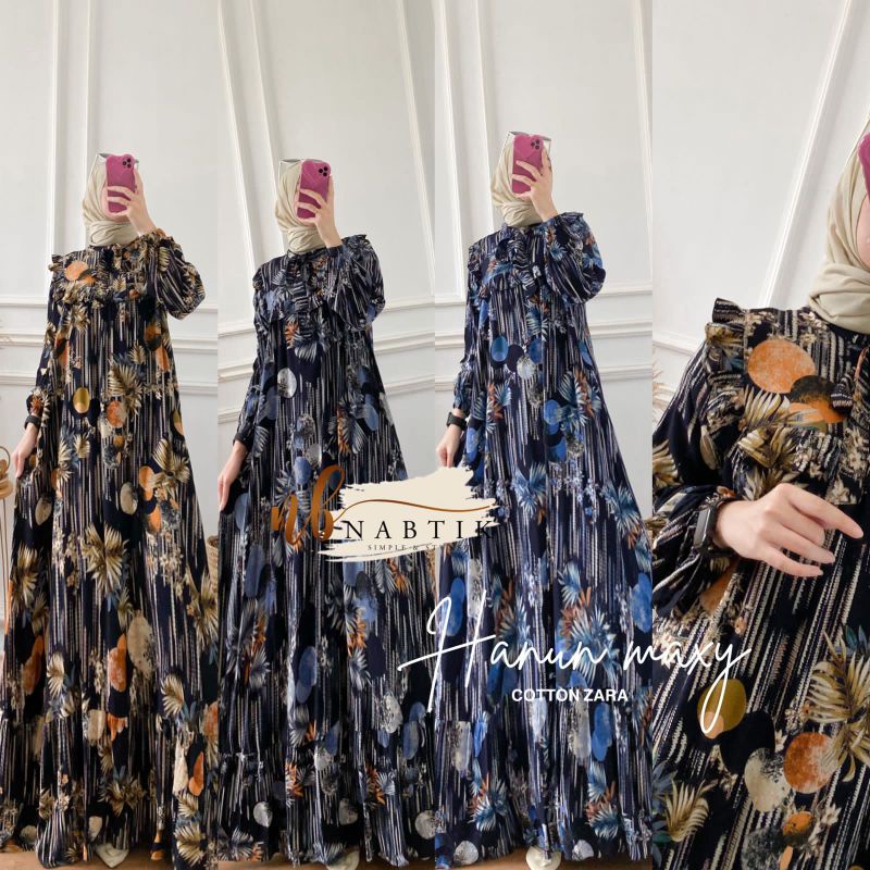 Hanun Maxy Gamis Original by Nabtik