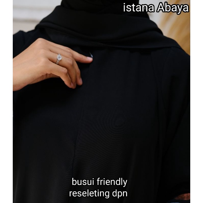 Terbaru abaya tangan Lebar dg bordir tgn mesir Warna2i soft minimalis dan Cantik bgt ka