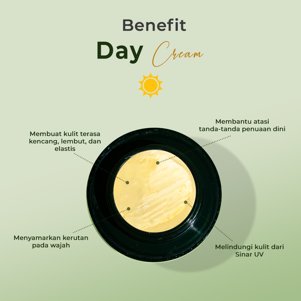 TULL JYE Day &amp; Night Cream (Hijau)