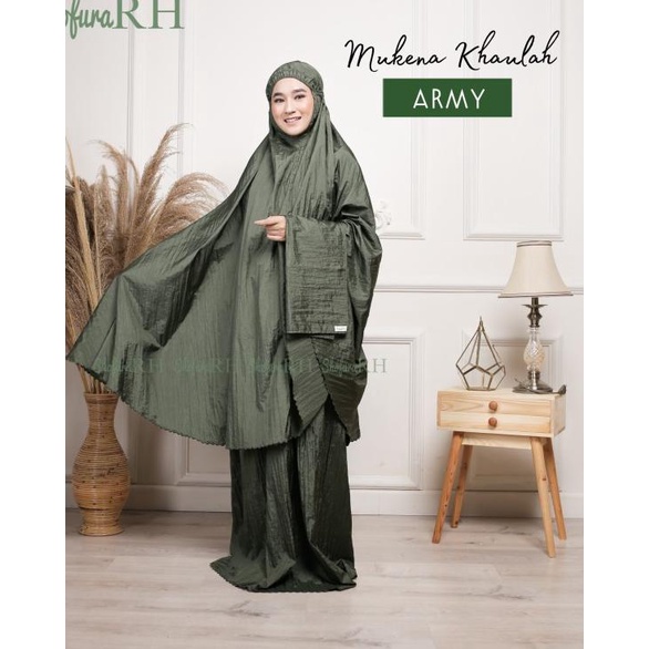 Mukena travelling Parasut Premium ShofuraRH - Putih