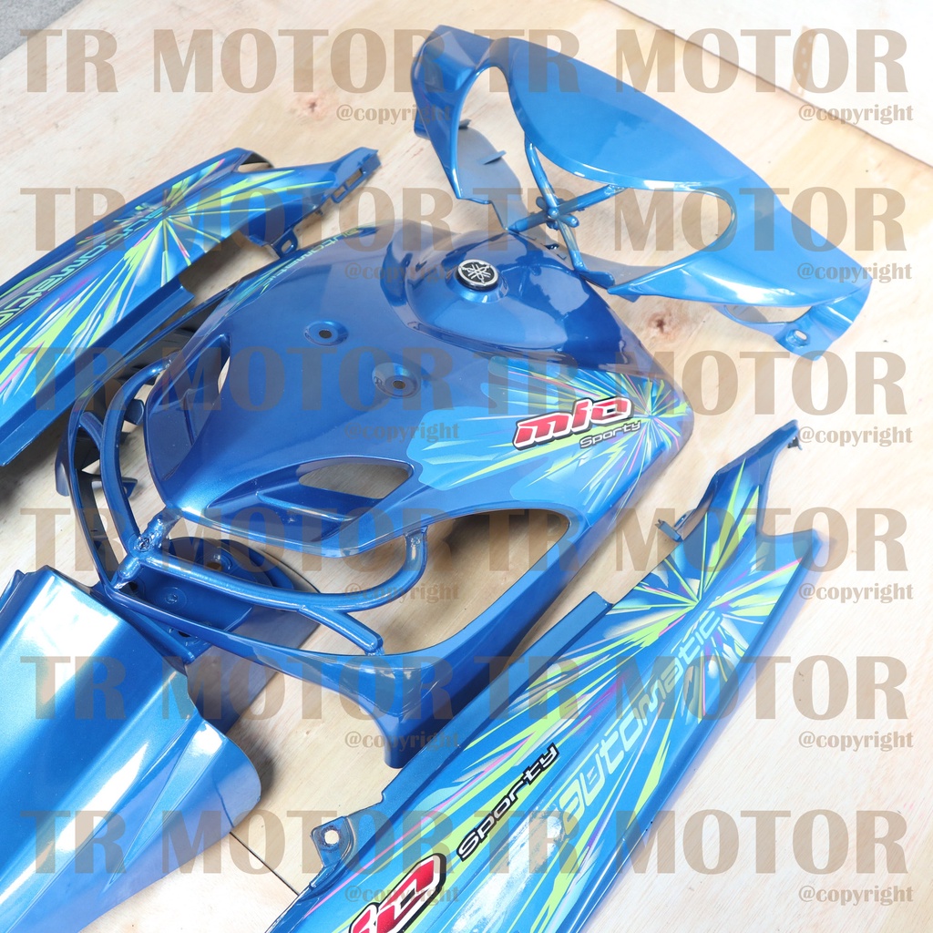 Body Mio Sporty Full Set 2008 Biru Body Halus Mio Sporty Mio New