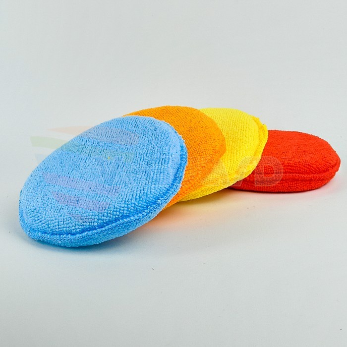 Microfiber Applicator Waxing Pad, busa aplikator poles wax mobil motor