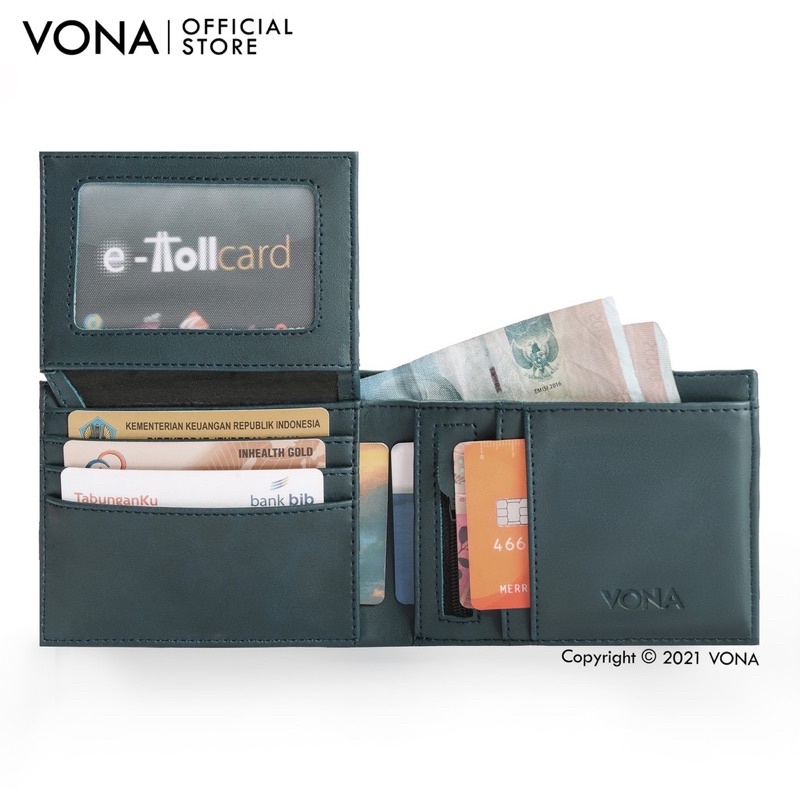 DOMPET VONA.ID ORIGINAL/ DOMPET PRIA WANITA/ DOMPET UNISEX LIPAT