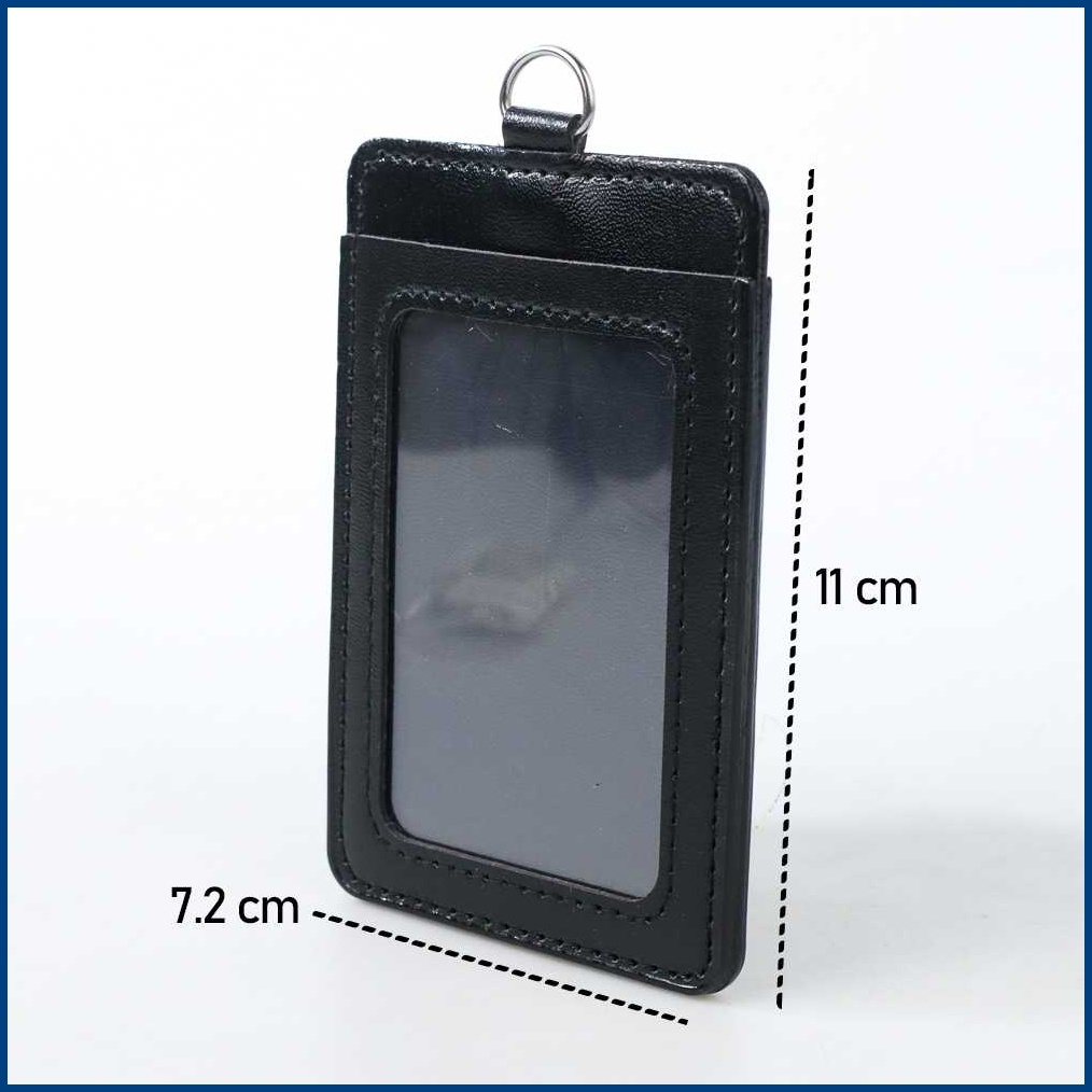 Name Tag ID Card Holder - Hitam