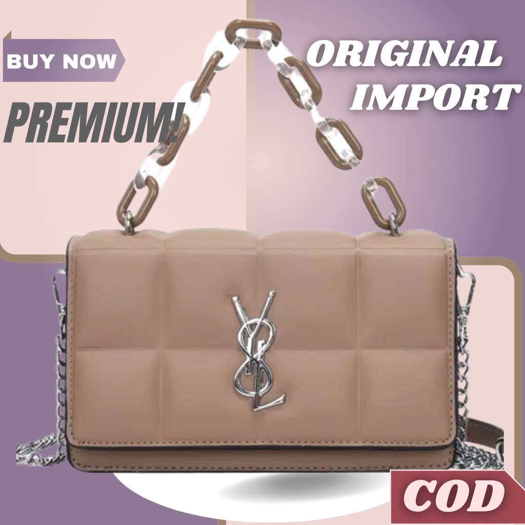 LEAANGELS Tas Import Wanita Batam Branded Premium Terbaru 2022 Selempang Bahu Ibu Ibu Kondangan Pest