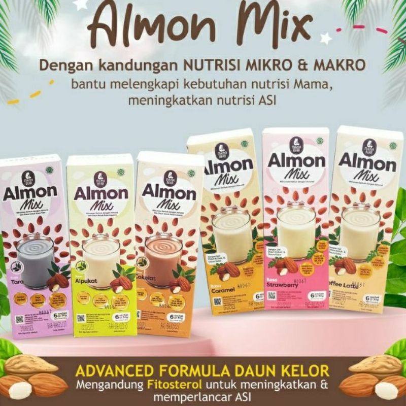 MamaBear Mama Bear AlmonMix Almon Mix Susu Almond + Katuk Pelancar Asi Booster /ASI BOOSTER DAUN KATUK
