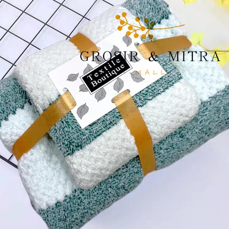 Big Sale Handuk Howel and Co Handuk SET 2 pcs 70x140cm dan 35x75cm Hampers Handuk Mandi Dewasa Handu