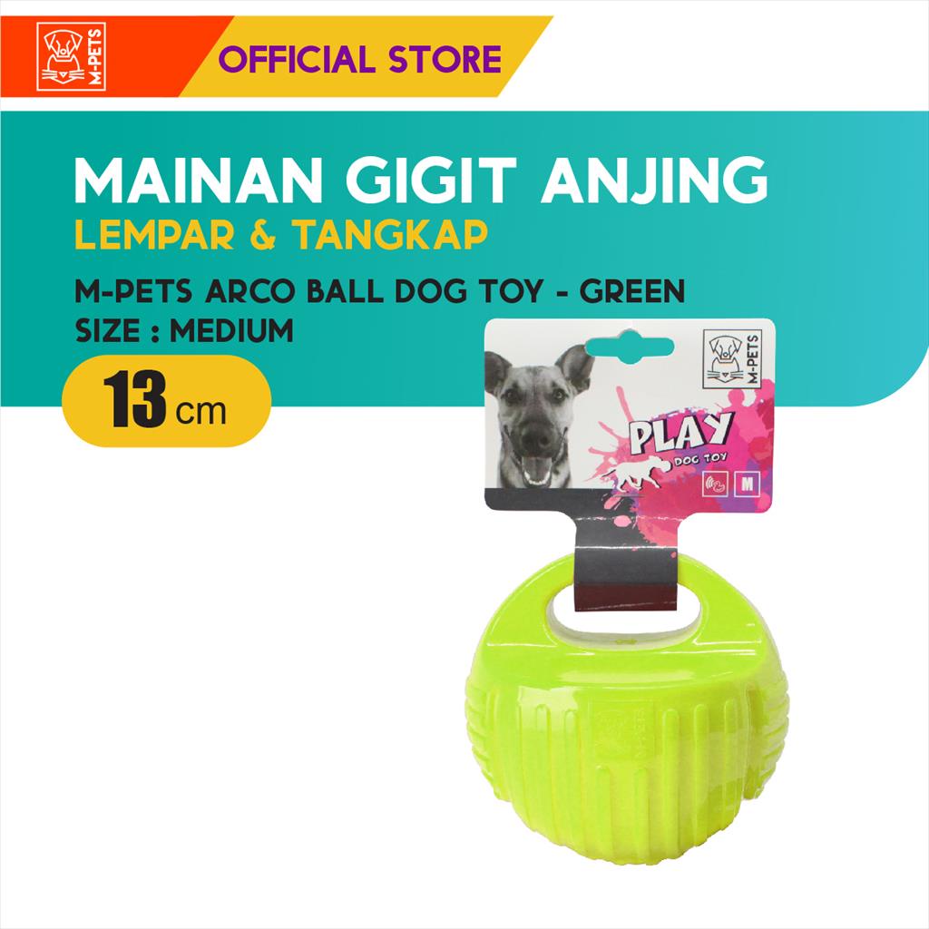 M-Pets Arco Ball Dog Toy Size Medium / Mainan Gigit Anjing