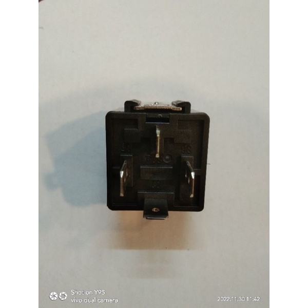 Relay HKE DC 12V 40A 4pin jual per/5pcs Relay Klakson motor / mobil