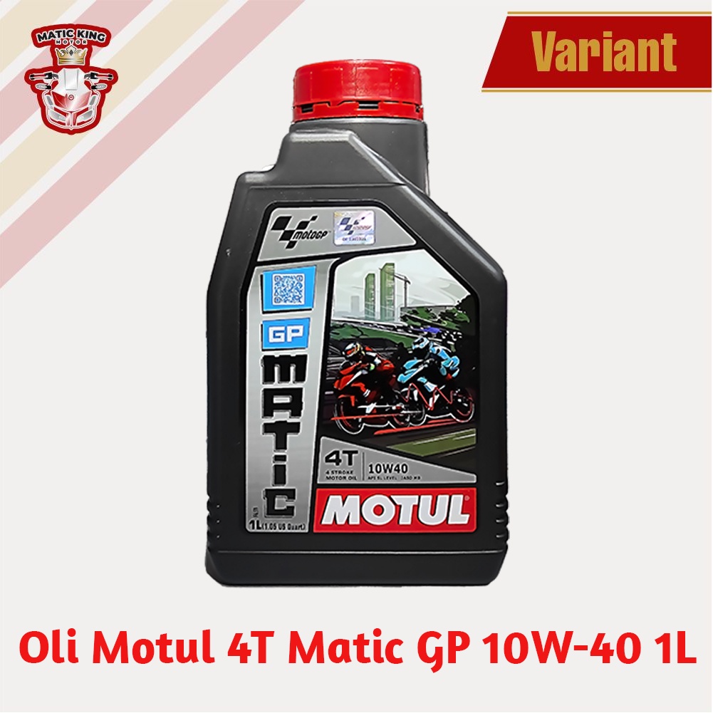 Motul Oli Mesin GP Matic 10W-40 MB API SL MOTOR 4 Tak 1L