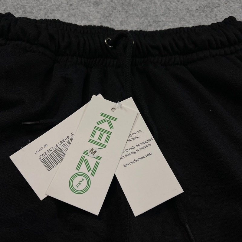 CELANA PENDEK SHORTPANTS KEN20 HITAM MIRROR FULLTAG 1:1