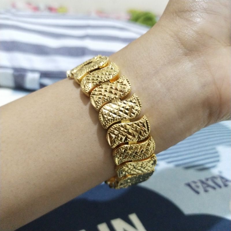 Gelang Emas pakistan / Gelang Bangkok / Gelang Dubai Model Rantai