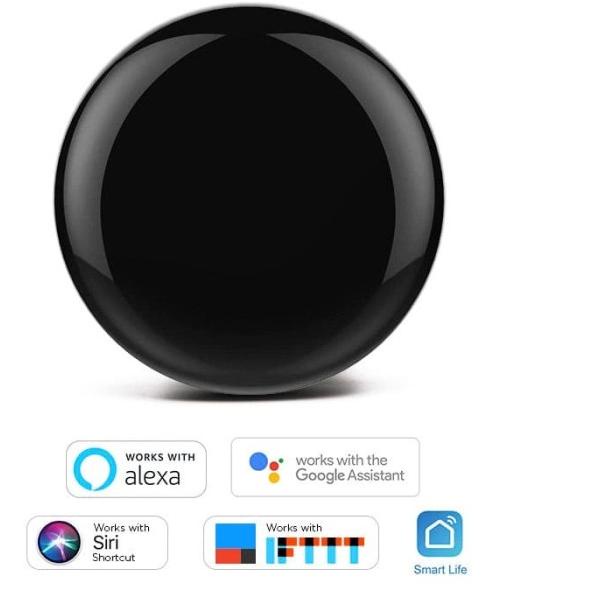 DEN Smart WiFi Universal IR Remote Blaster - Kontrol TV, AC dan IR