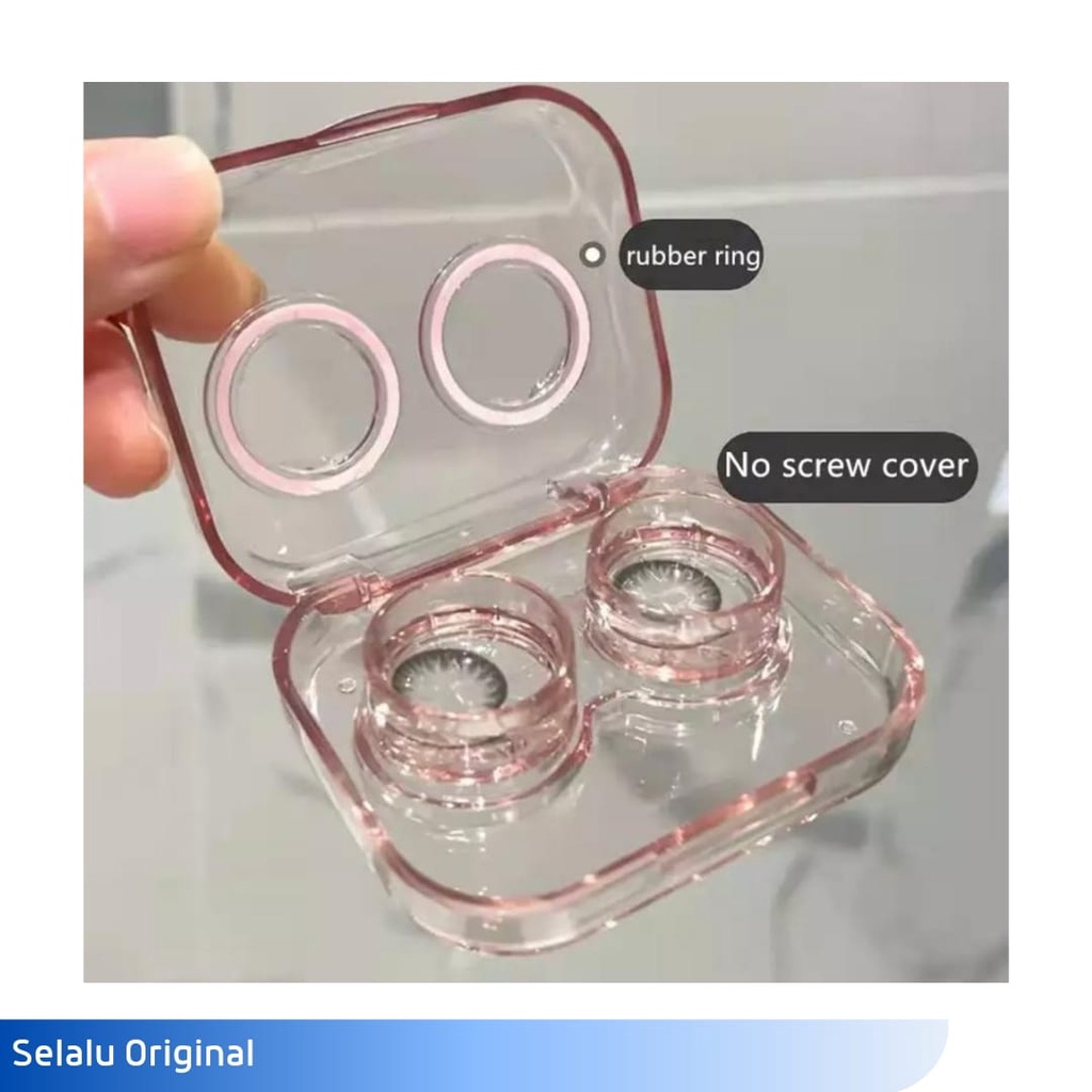 Tempat Kotak Case Softlens Mini Buah dan Bunga