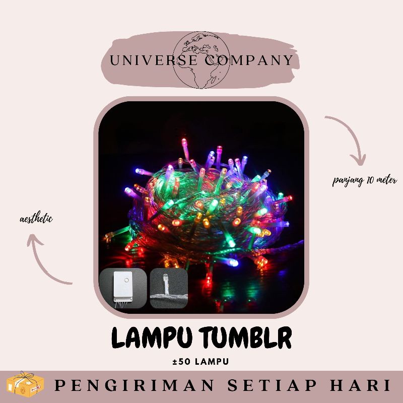 [UC] LAMPU TUMBLR PANJANG 10 METER