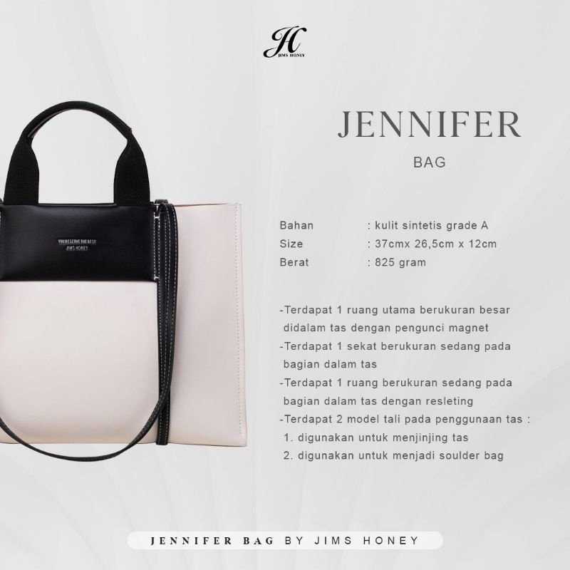 Jennifer bag jims honey