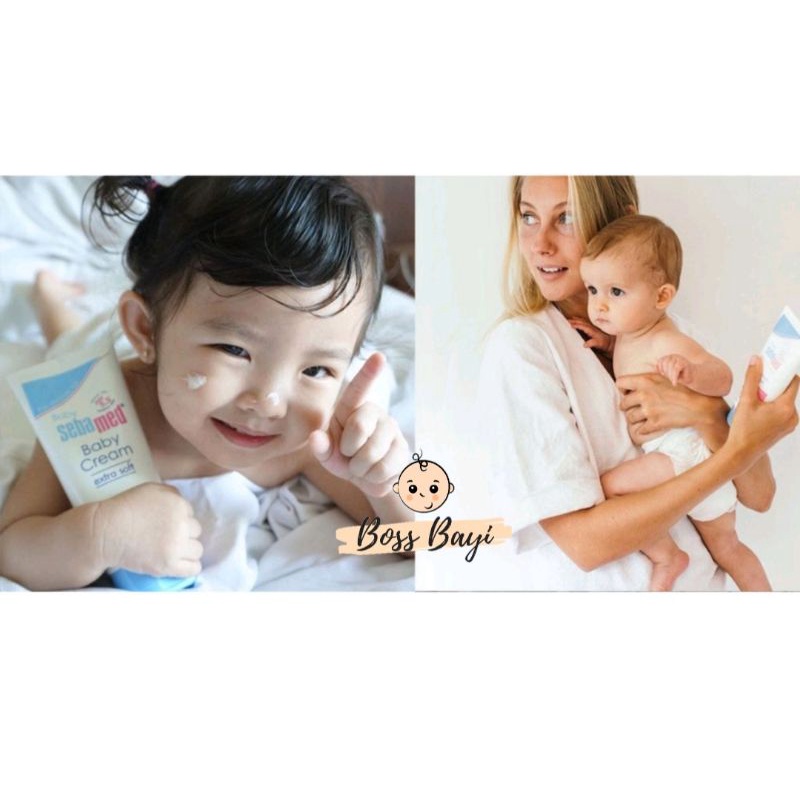 SEBAMED - Baby Cream Extra Soft 50ml / Krim Menjaga Kesehatan Kulit Bayi